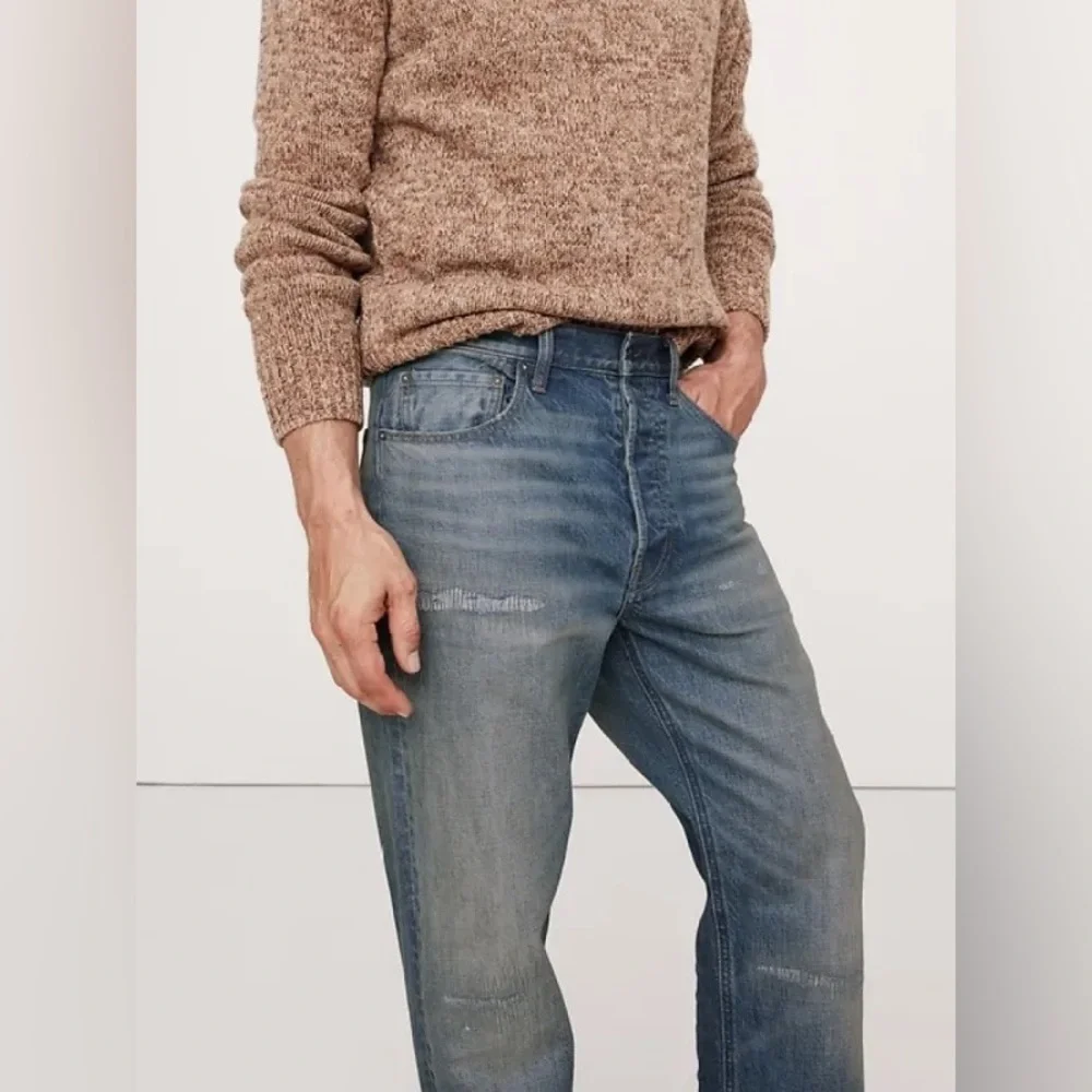 NWT! Banana Republic Vintage Medium Straight Selvedge Jean - Size 32X34 🩷#445416